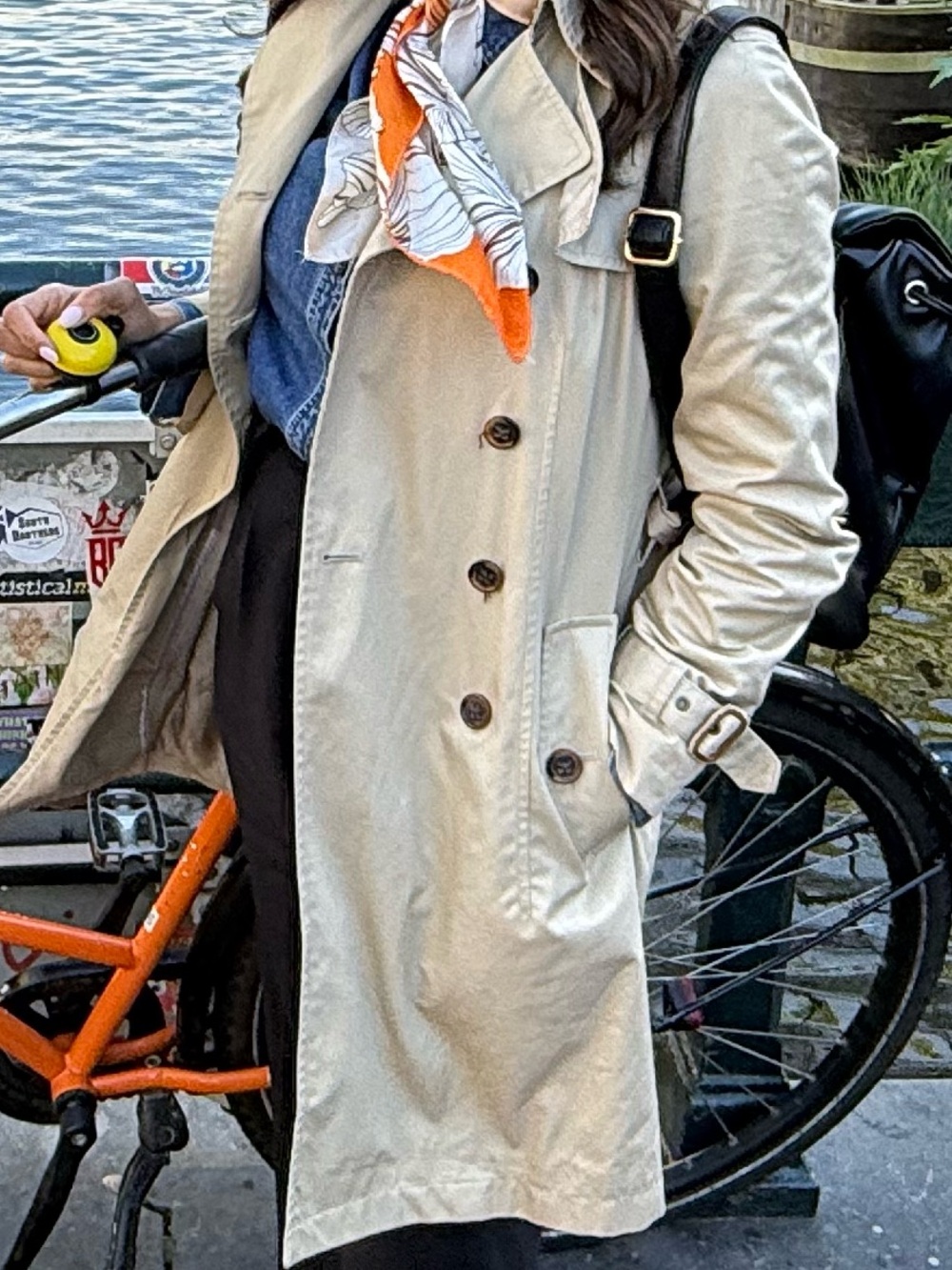 Neutral Beige Trench Coat - Classic women’s  Lightweight Overcoat